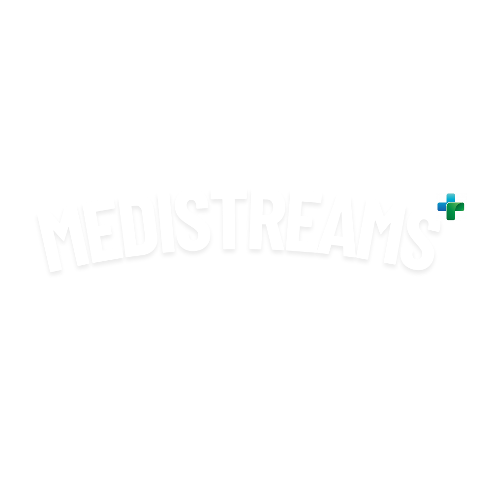 medistreams white logo